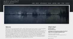 Desktop Screenshot of alexvincentonline.com